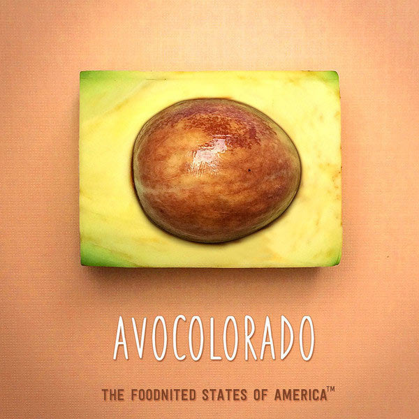 Avocolorado Foodnited States Poster