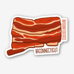 Baconnecticut Fridge Magnet