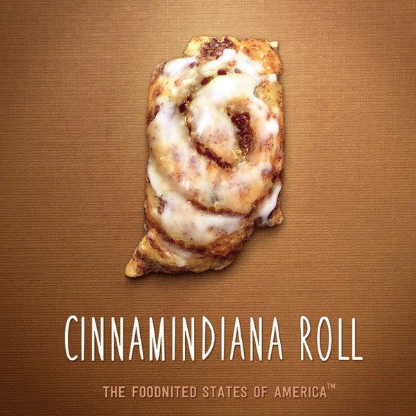 Cinnamindiana Roll Foodnited States Poster