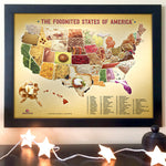 The Foodnited States of America Poster - The Foodnited States