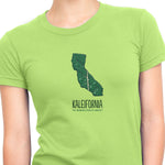 Kaleifornia T-shirt, Women's - The Foodnited States