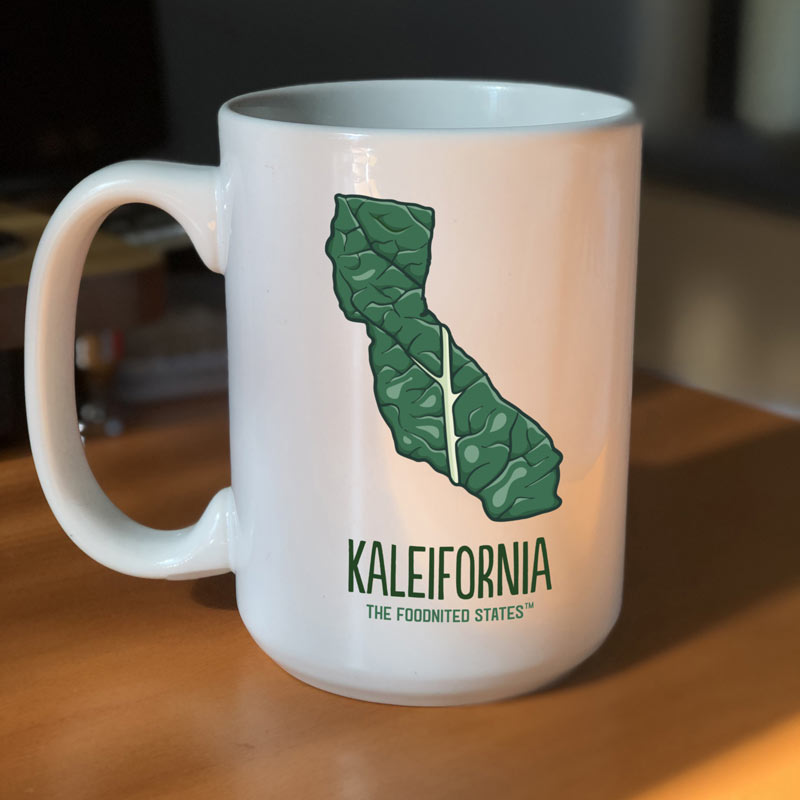 Kaleifornia Coffee Mug - The Foodnited States