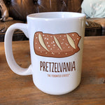 Pretzelvania Coffee Mug - The Foodnited States