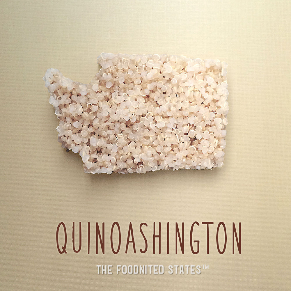 Quinoashington Foodnited States Poster - The Foodnited States