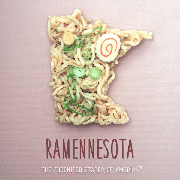 Ramennesota Foodnited States Poster