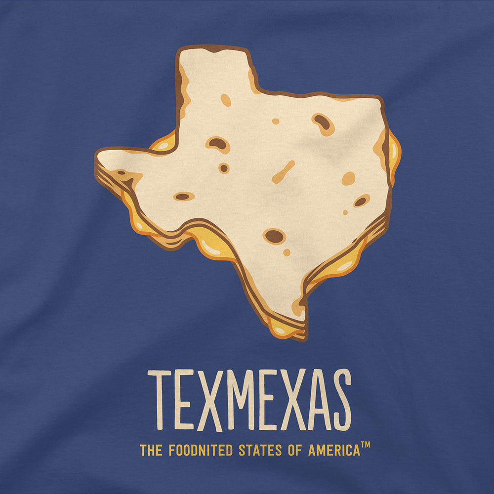 Texmexas T-shirt, Men's/Unisex - The Foodnited States