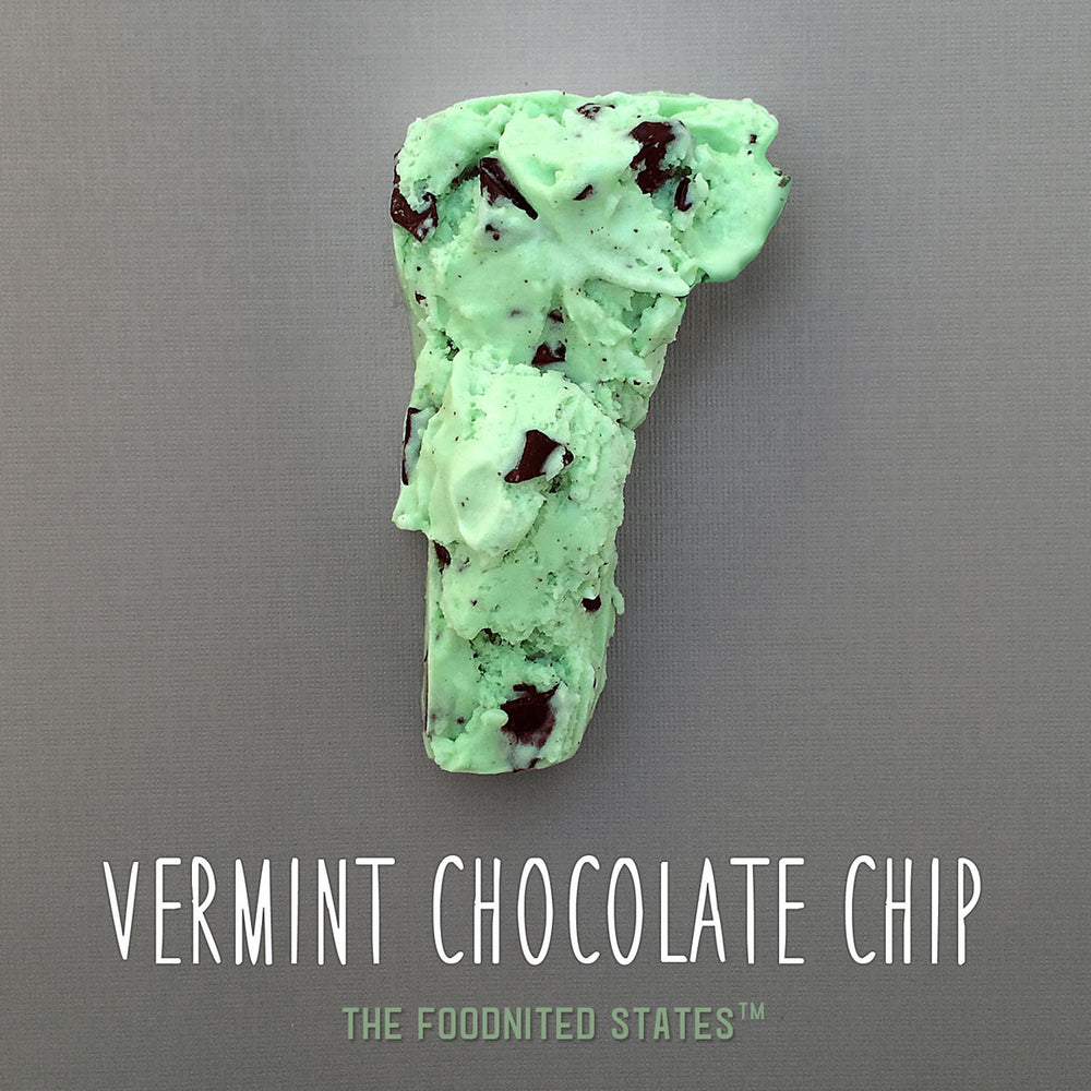 Vermint Chocolate Chip Foodnited States Poster