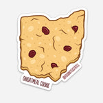 Ohioatmeal Cookie Sticker - The Foodnited States