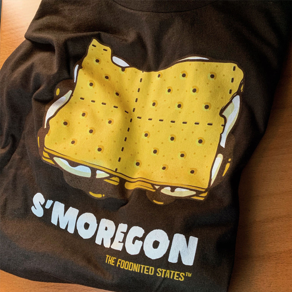 S'moregon T-shirt, Men's/Unisex - The Foodnited States